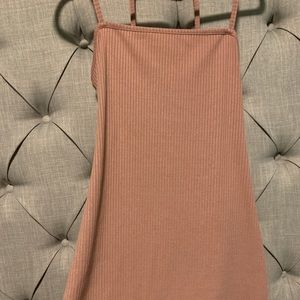 Pacsun Pink Dress With Open Back Size L